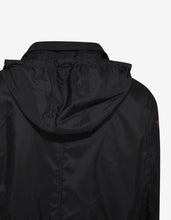 Load image into Gallery viewer, Black Logo Raincoat -