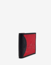 Load image into Gallery viewer, Coolcard Sneakers Sole Black &amp; Red Billfold Wallet -
