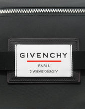 Load image into Gallery viewer, Downtown Black Nylon Messenger Bag -
