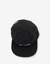 Load image into Gallery viewer, Black F Building 5 Panel Cap
